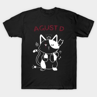 Agust D BTS Suga Min Yoongi CAT T-Shirt